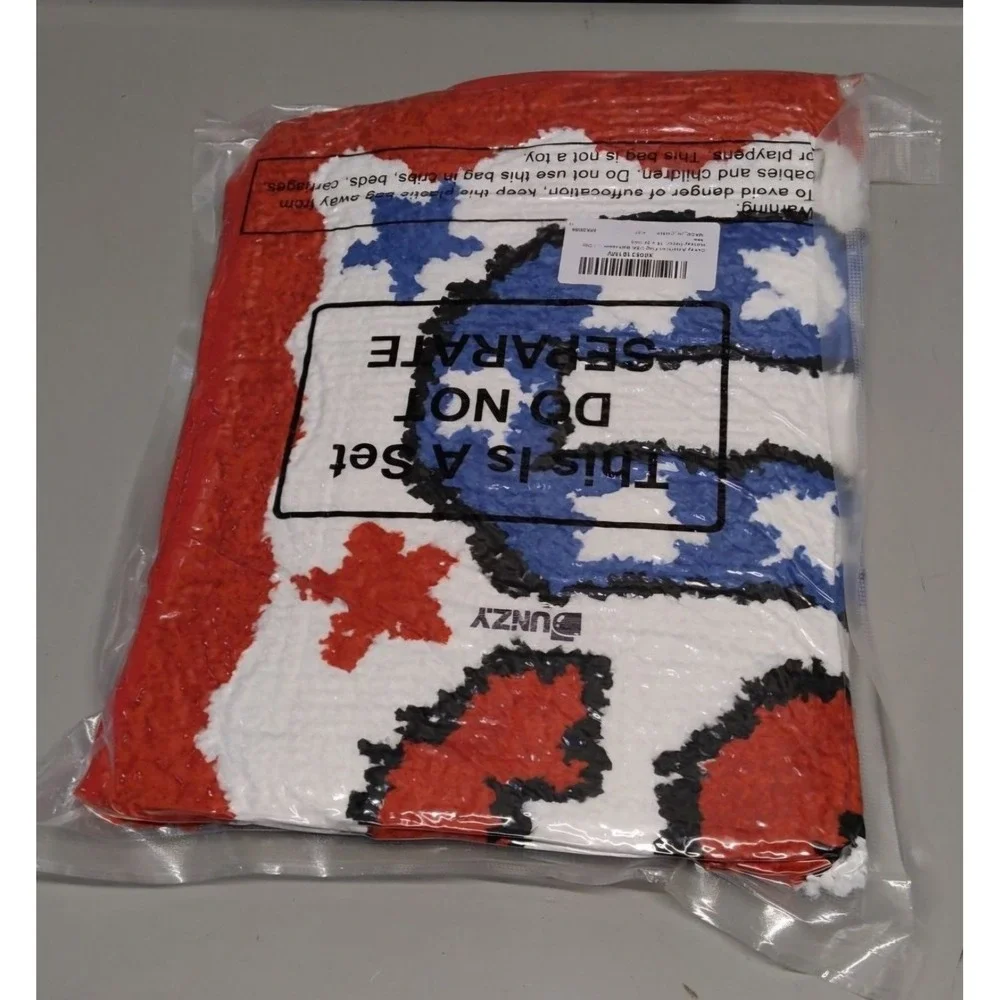 Flag USA Bathroom Rugs 4th of July Patriotic Rug Red White Blue